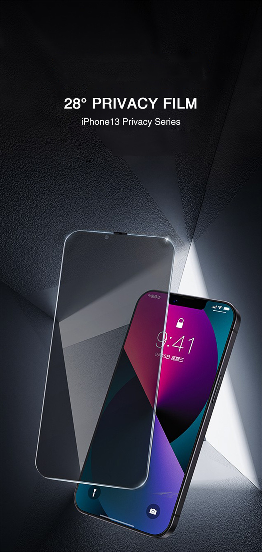 Privacy Screen Protector (3 PACK)