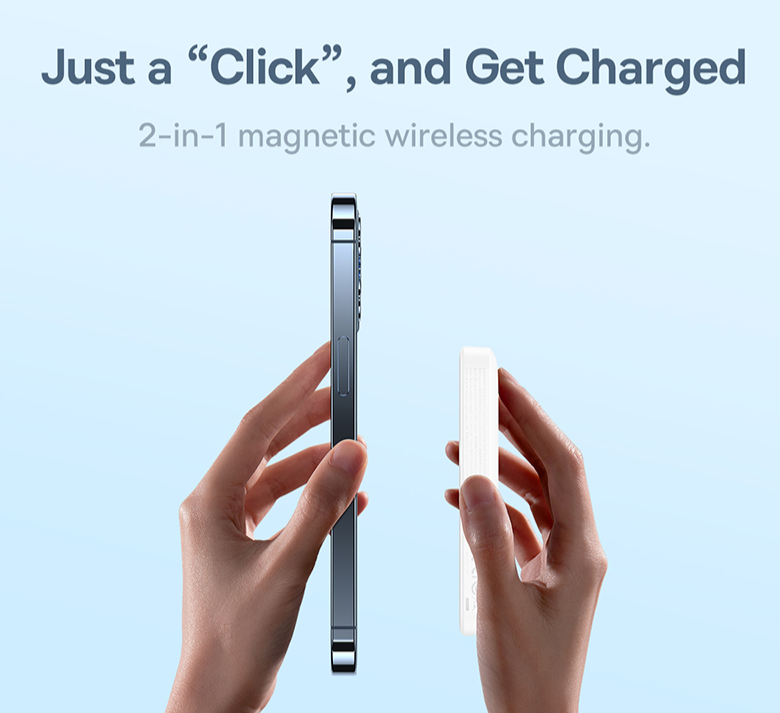 SnapCharge - Magnetic Wireless Charging PowerBank