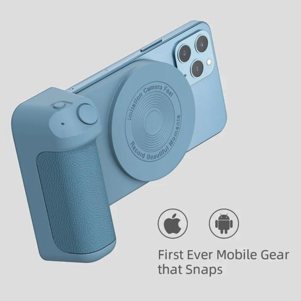 3 In 1 Magnetic Camera Handle Bluetooth Holder (with wireless charging)