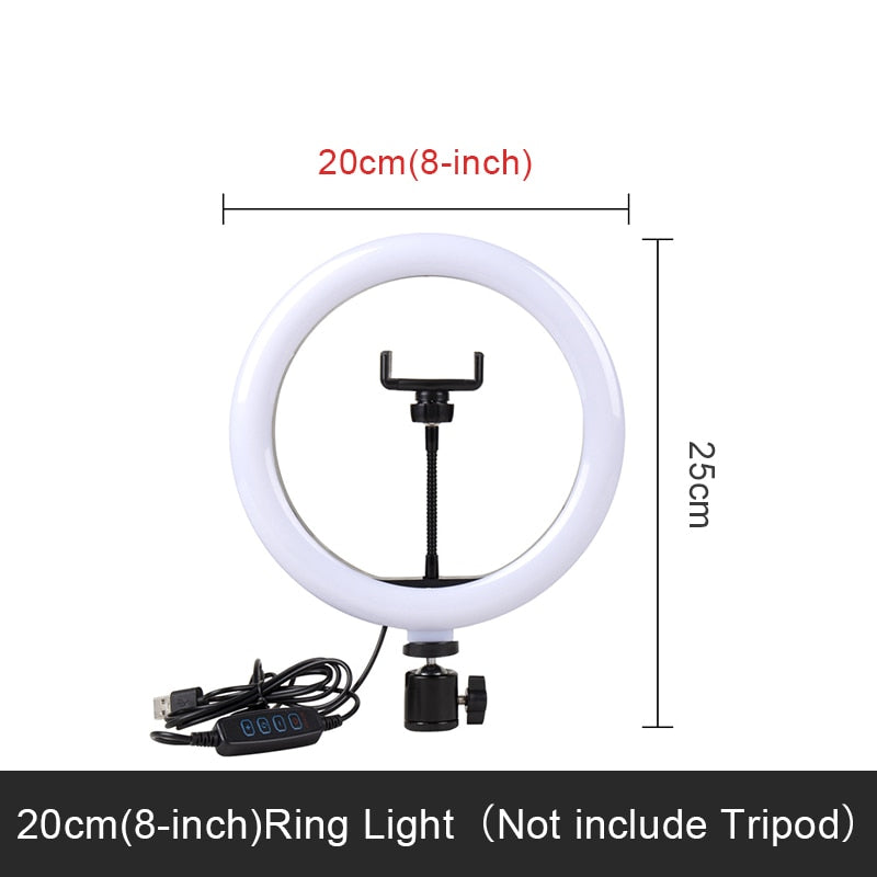 Studio Photography Ring Light Kit