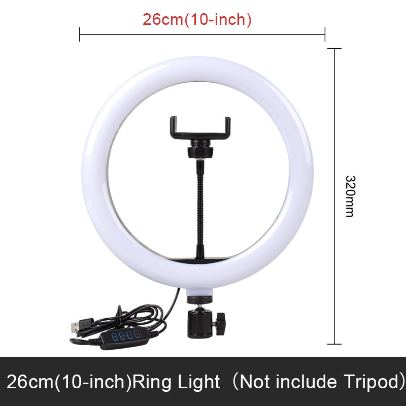 Studio Photography Ring Light Kit